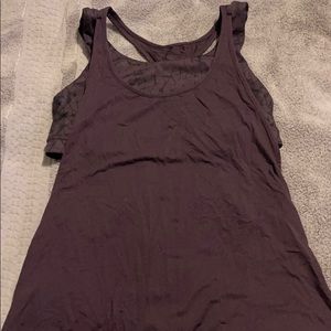 Tank with built in bra